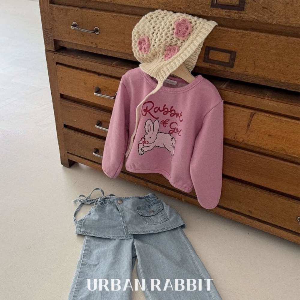正韓童裝 Urban Rabbit  可愛棉花兔兔T恤-細節圖8