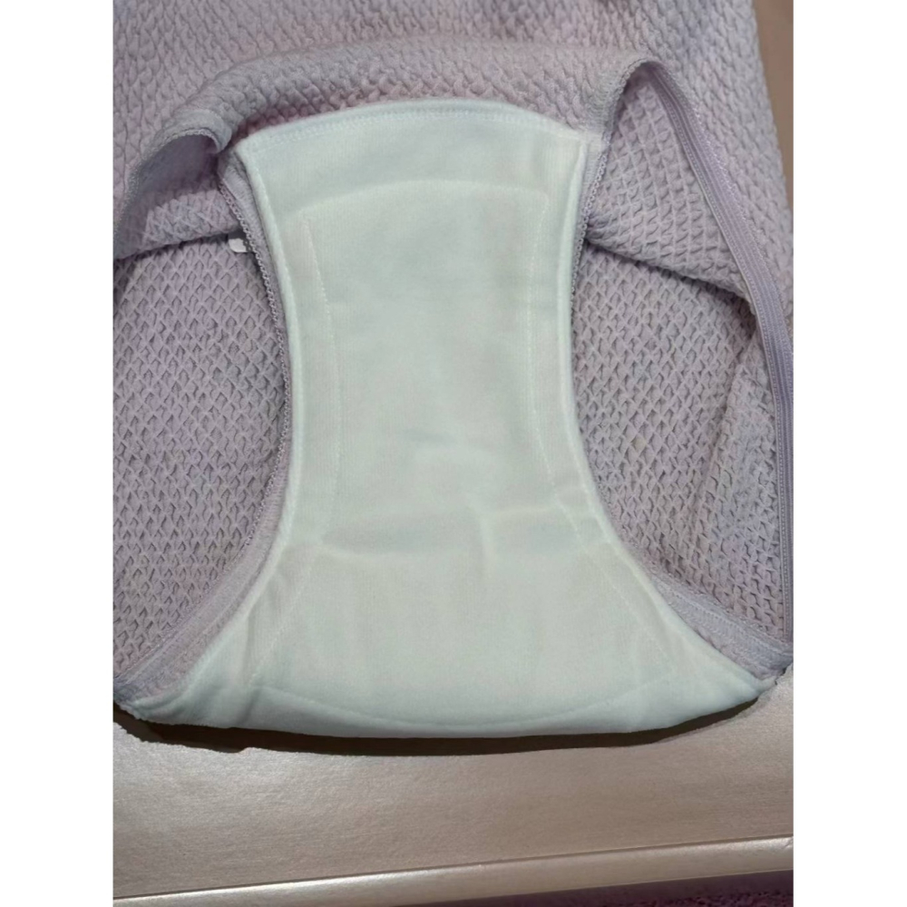 韓國女裝 YOUR123 全包裹設計 蕾絲邊菱格紋內褲-細節圖7