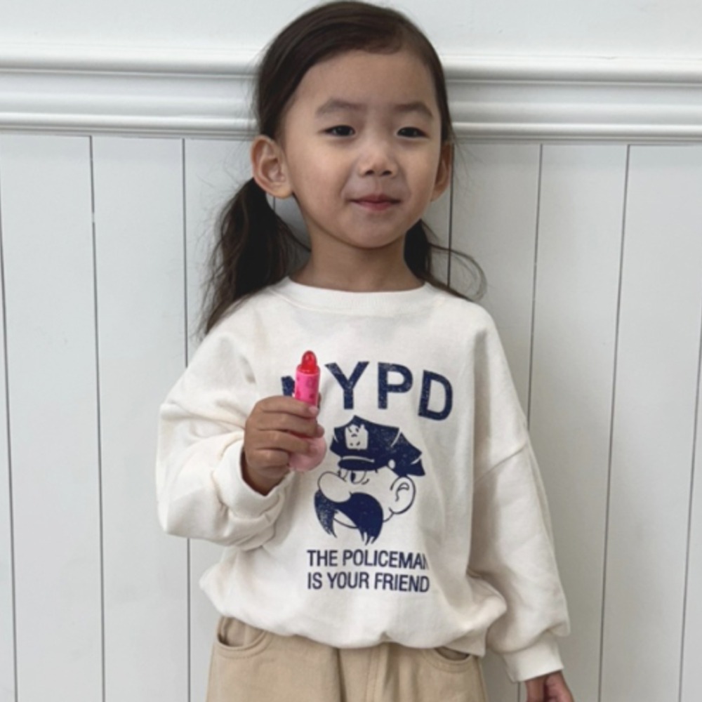 正韓童裝 BAYVELY 鬍子瑪莉先生大學T-細節圖8