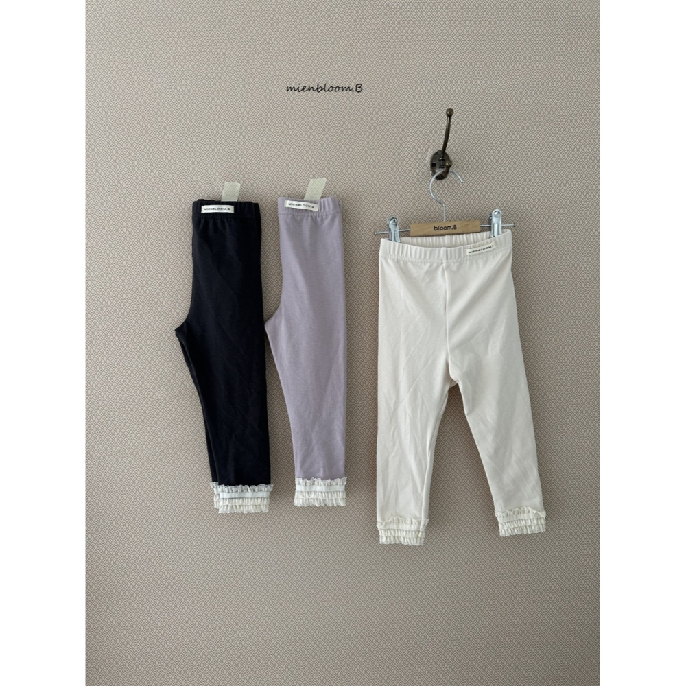 正韓童裝 BLOOM.B  莫代爾蕾絲內搭緊身褲-細節圖4