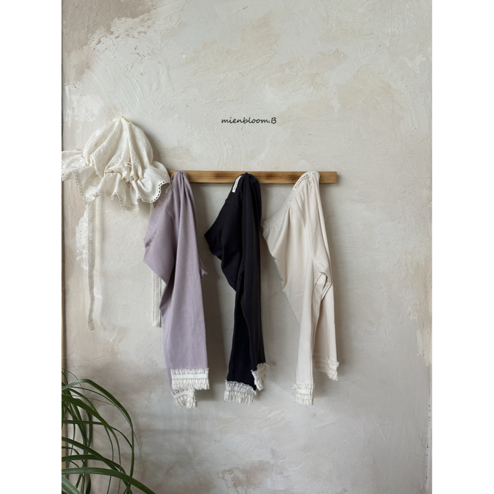 正韓童裝 BLOOM.B  莫代爾蕾絲內搭緊身褲-細節圖6