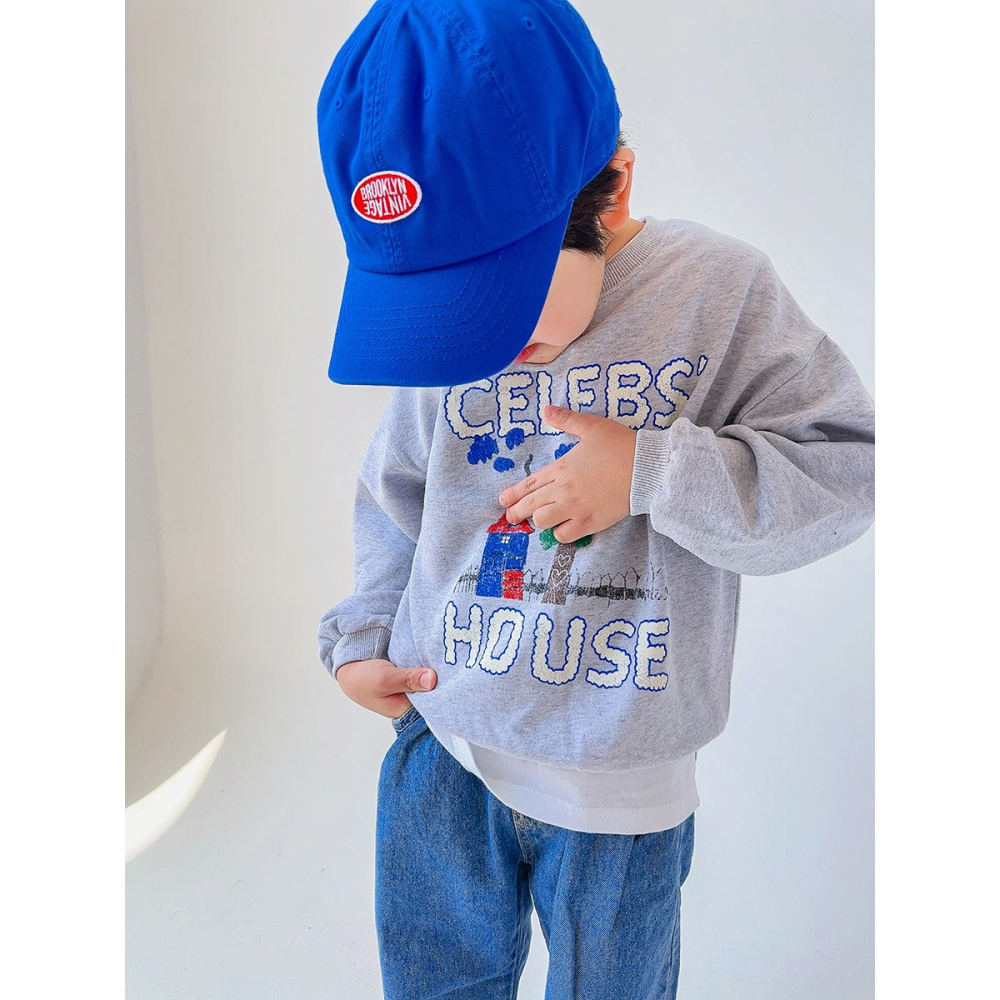 正韓童裝 DELIGHT 塗鴨房大學t 親子款上衣-細節圖6