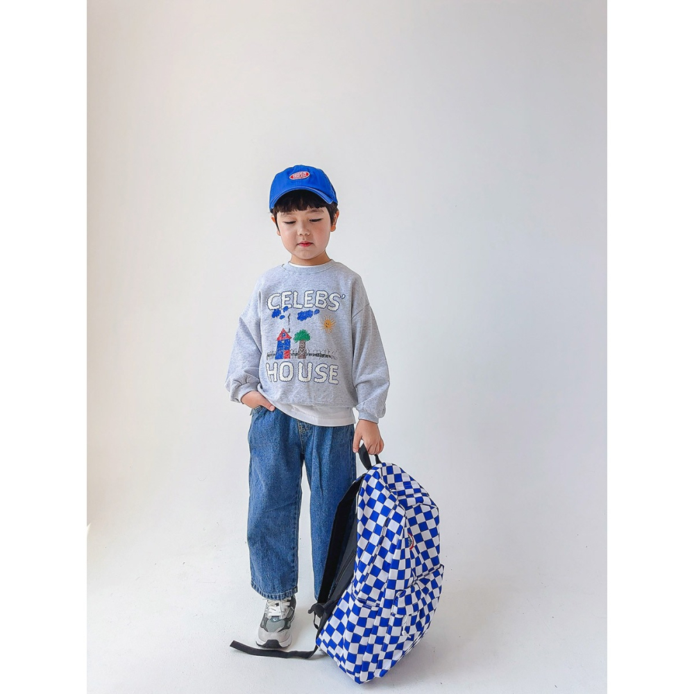 正韓童裝 DELIGHT 塗鴨房大學t 親子款上衣-細節圖9