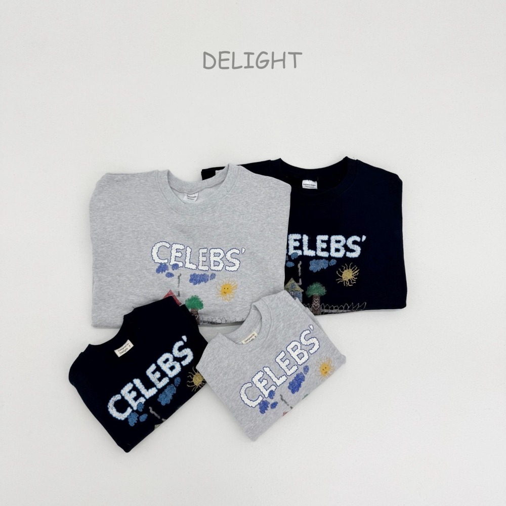 正韓童裝 DELIGHT 塗鴨房大學t 親子款上衣-細節圖10