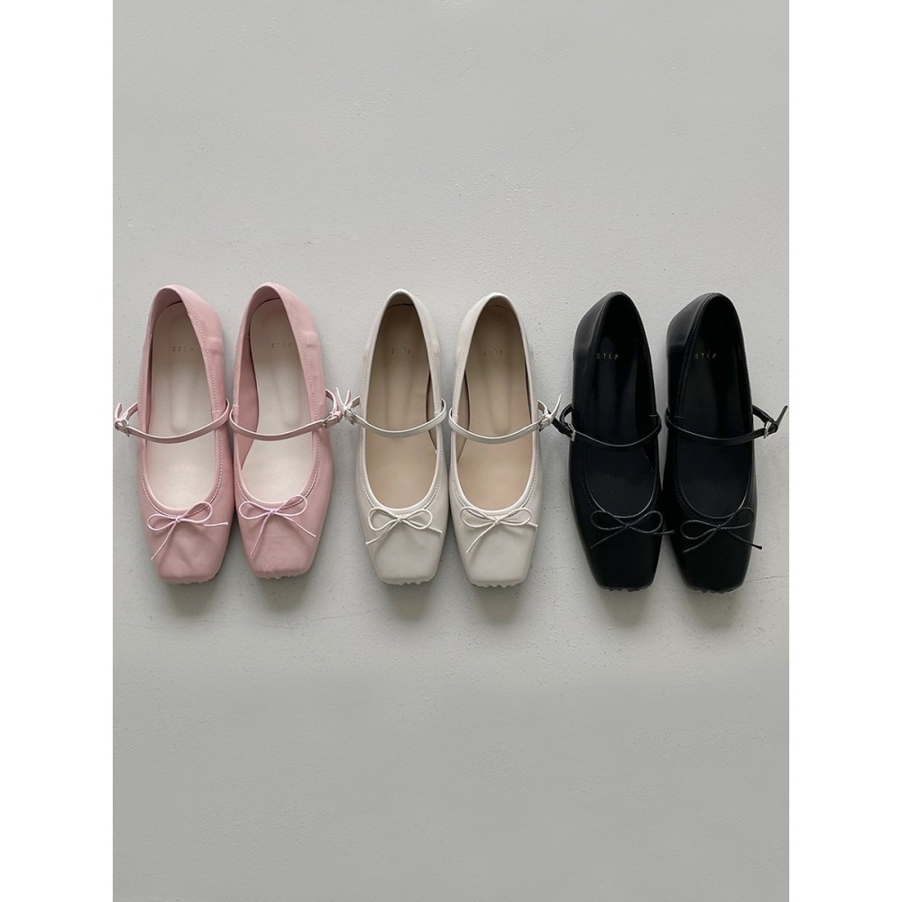 韓國女裝女鞋 Step 法式娃娃芭蕾鞋-細節圖2