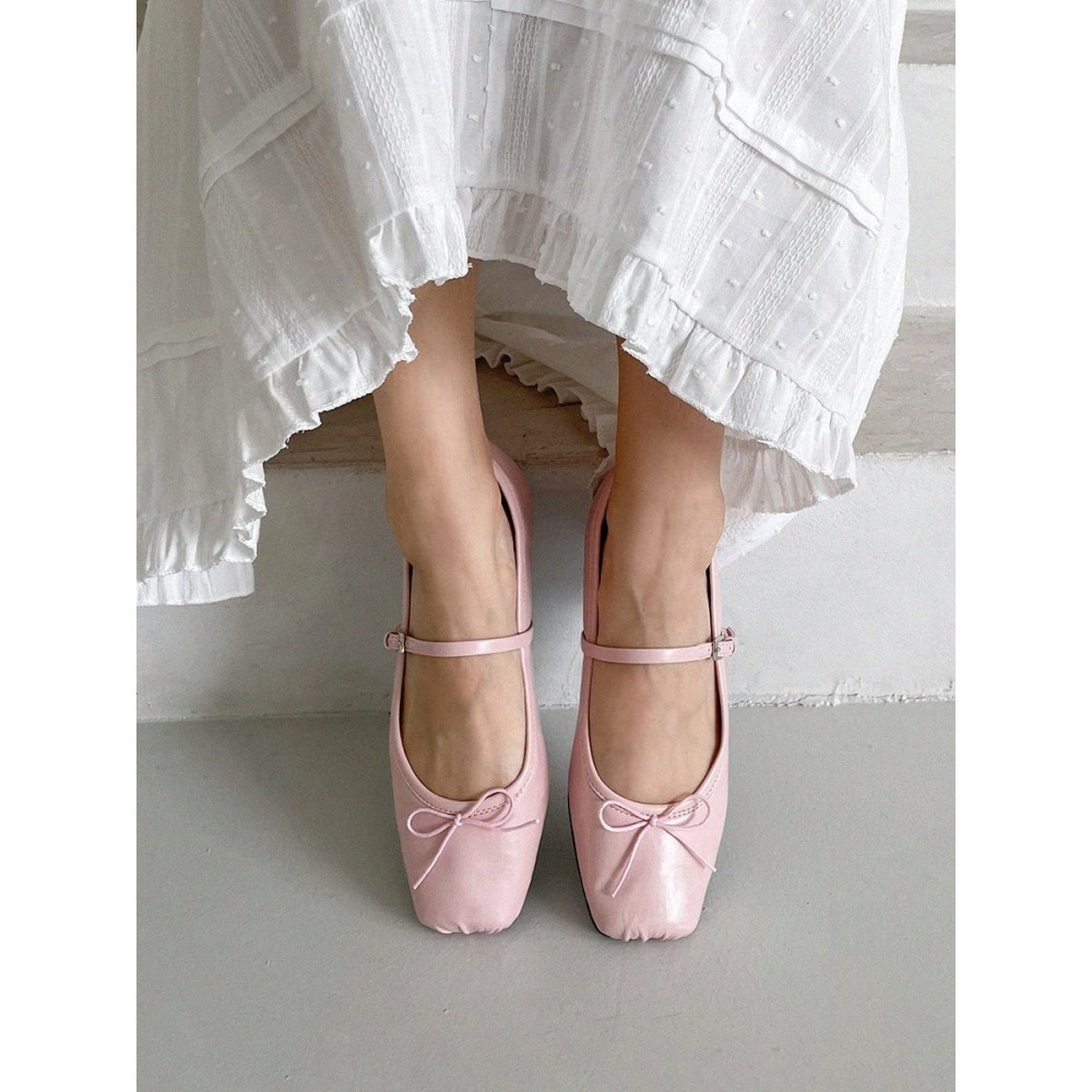 韓國女裝女鞋 Step 法式娃娃芭蕾鞋-細節圖4