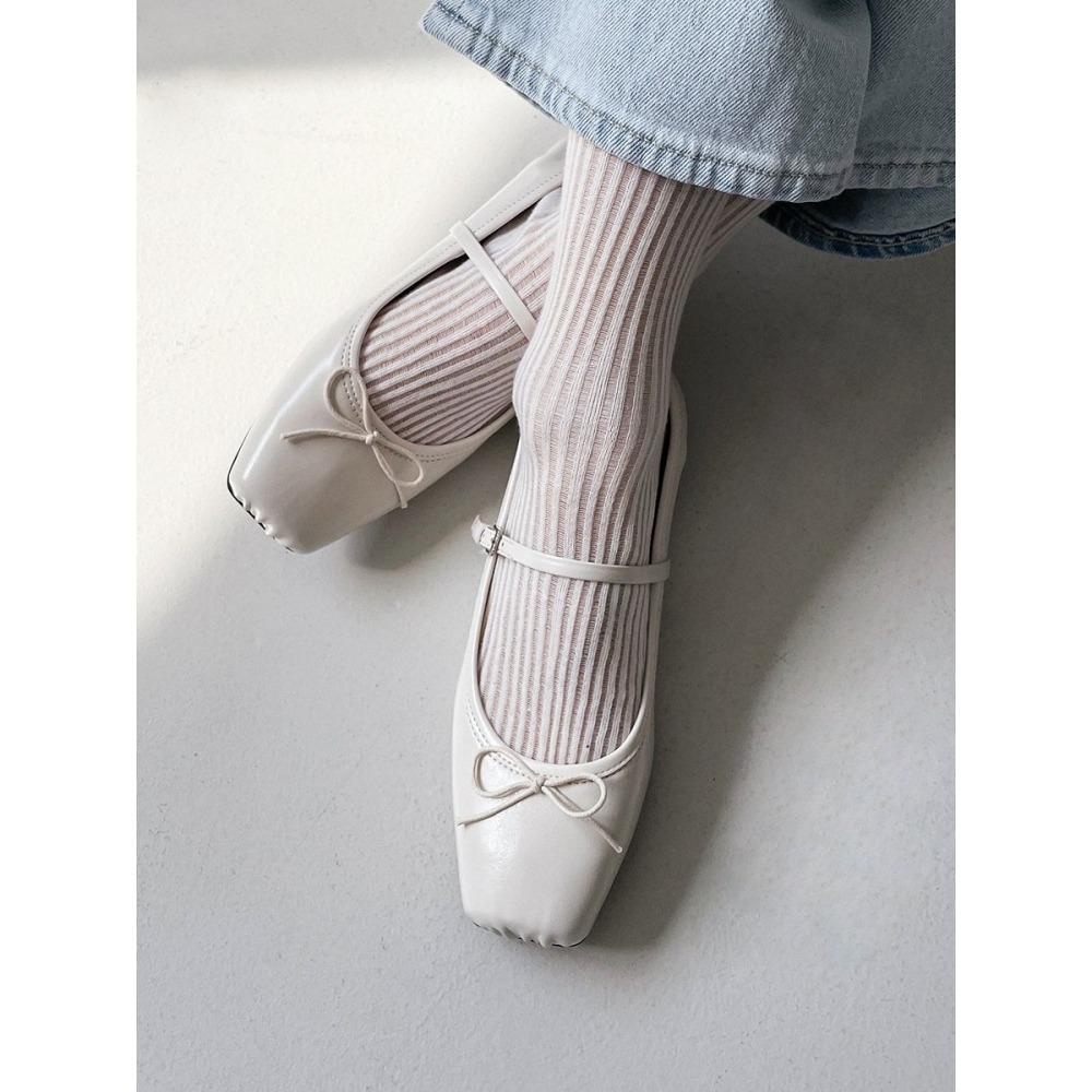 韓國女裝女鞋 Step 法式娃娃芭蕾鞋-細節圖5