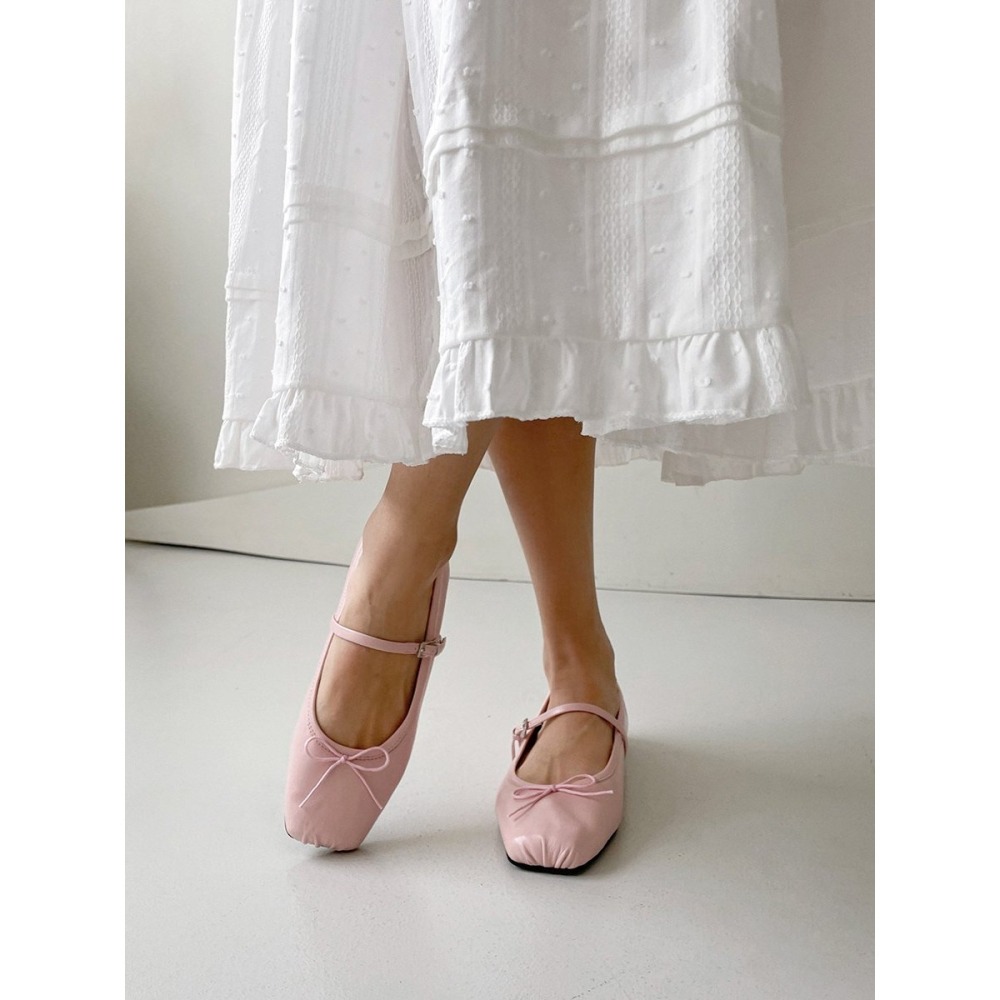 韓國女裝女鞋 Step 法式娃娃芭蕾鞋-細節圖7