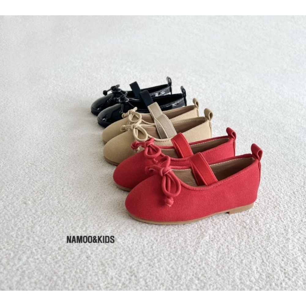 正韓童裝童鞋 Namoo shoes 絲帶瑪莉珍娃娃鞋-細節圖5