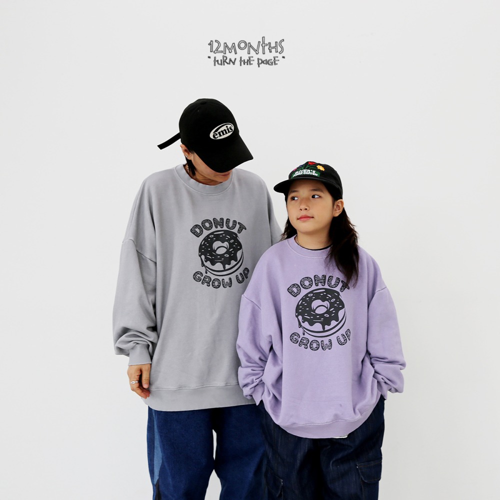 正韓童裝 12months 大大甜甜圈潮t 親子裝系列-細節圖3