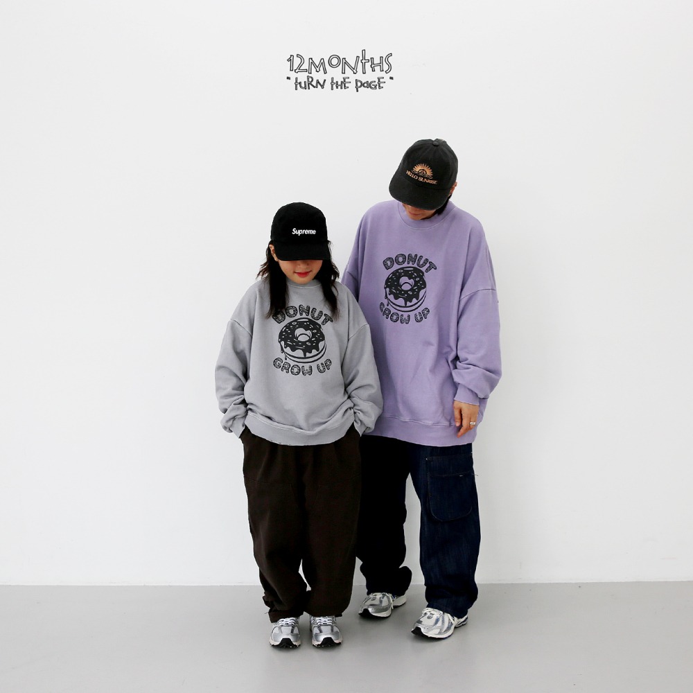 正韓童裝 12months 大大甜甜圈潮t 親子裝系列-細節圖9