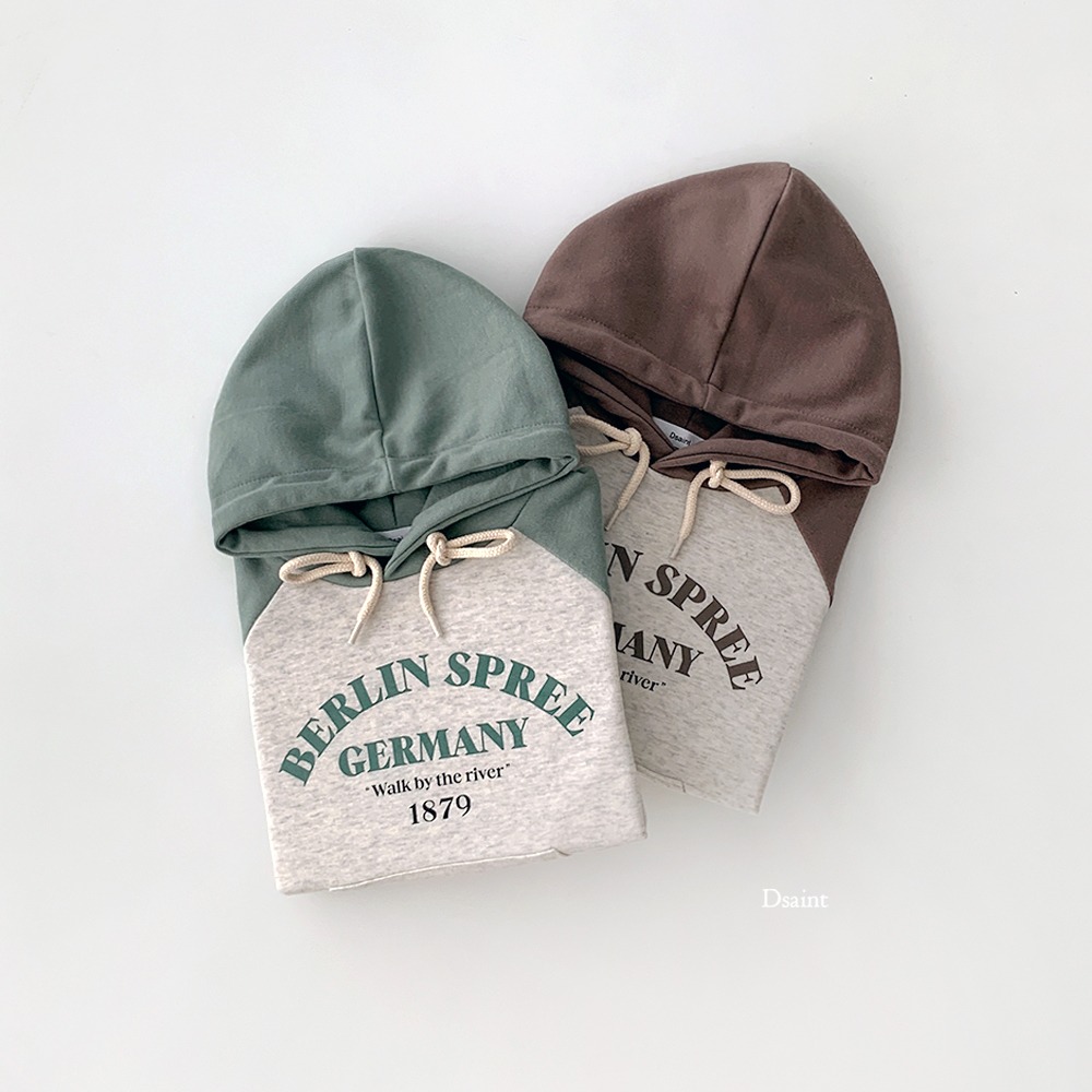 正韓童裝 DSAINT 字母接接連帽T-細節圖10