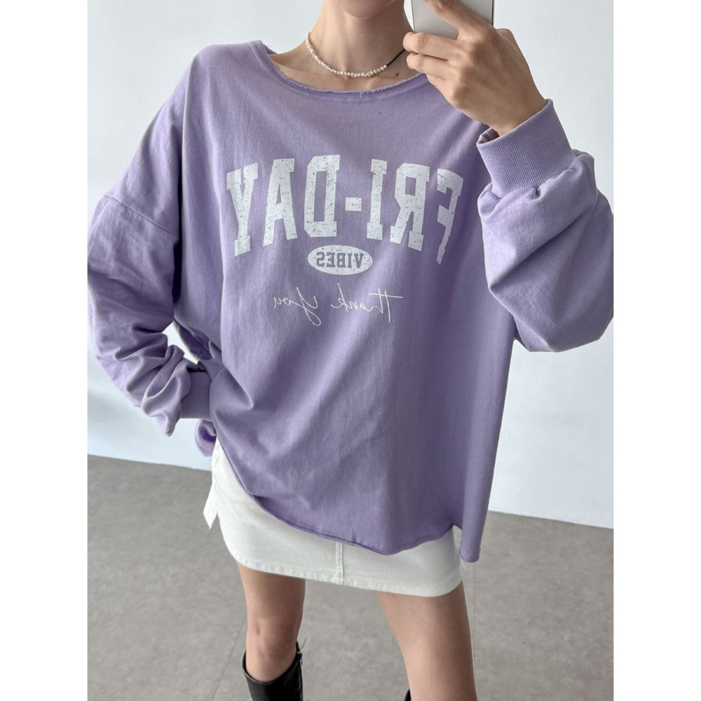 韓國女裝 Vividmore 寬肩版字母TA韓國女裝 Vividmore 寬肩版字母TEEEE-細節圖5