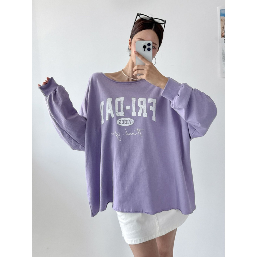 韓國女裝 Vividmore 寬肩版字母TA韓國女裝 Vividmore 寬肩版字母TEEEE-細節圖10