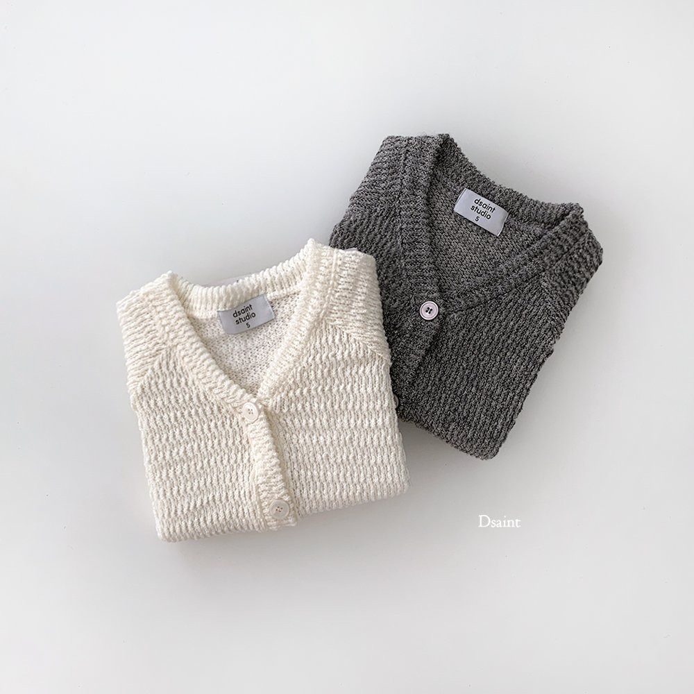 正韓童裝 Dsaint 鬆針織開衫外套-細節圖3