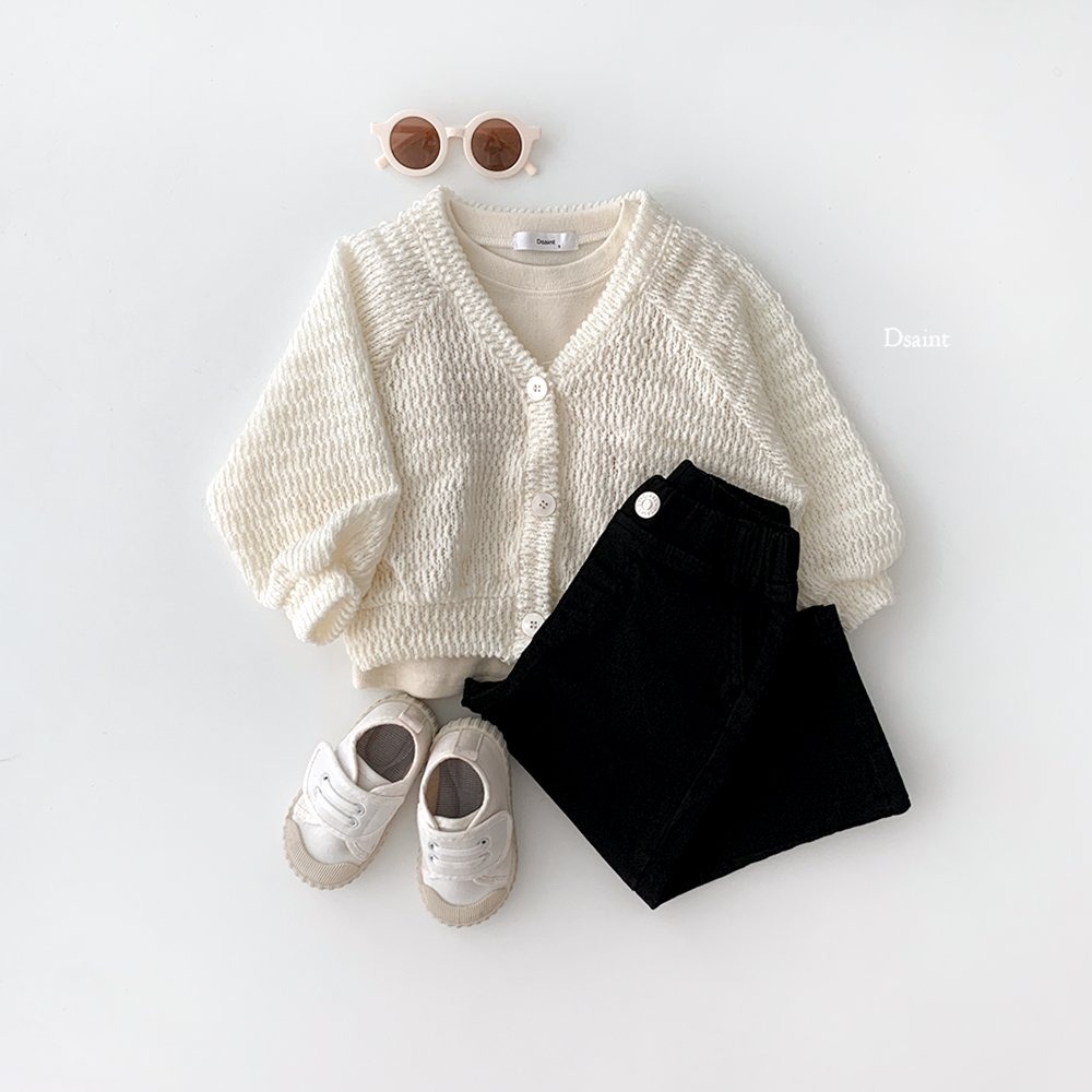 正韓童裝 Dsaint 鬆針織開衫外套-細節圖6