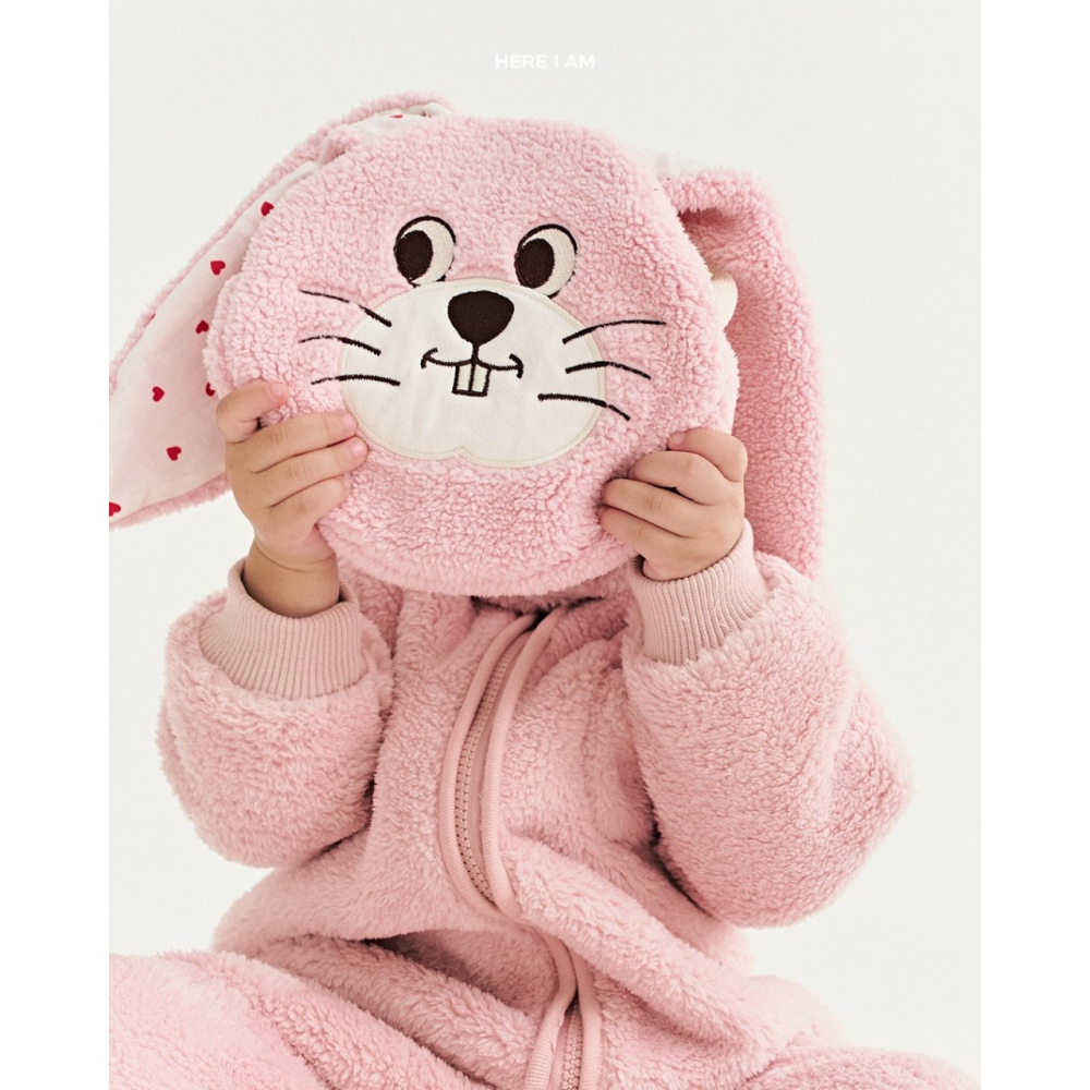 正韓童裝 Hereiam 熊熊免兔造型 小孩包包-細節圖2