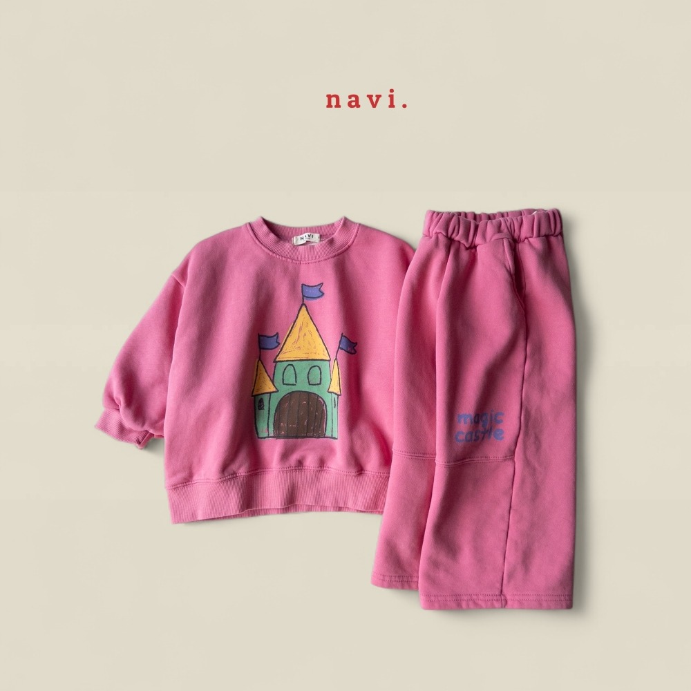 正韓童裝 NAVI/RAON 小孩心目中的城堡Tee-細節圖8