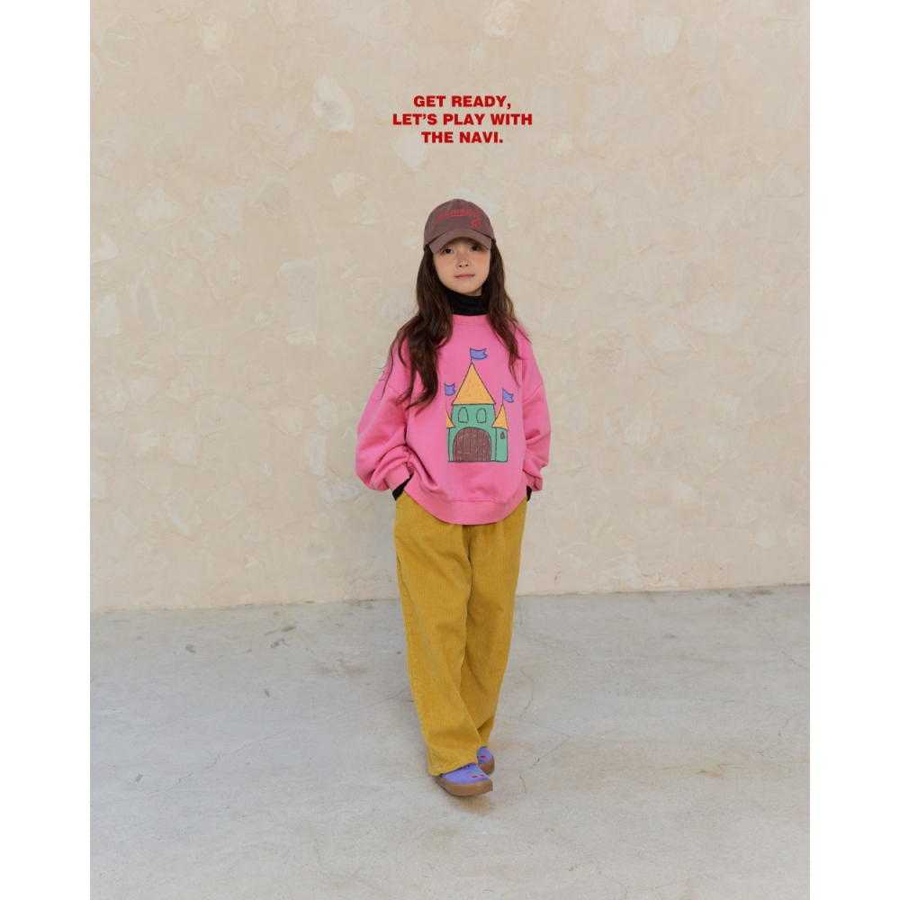 正韓童裝 NAVI/RAON 小孩心目中的城堡Tee-細節圖9