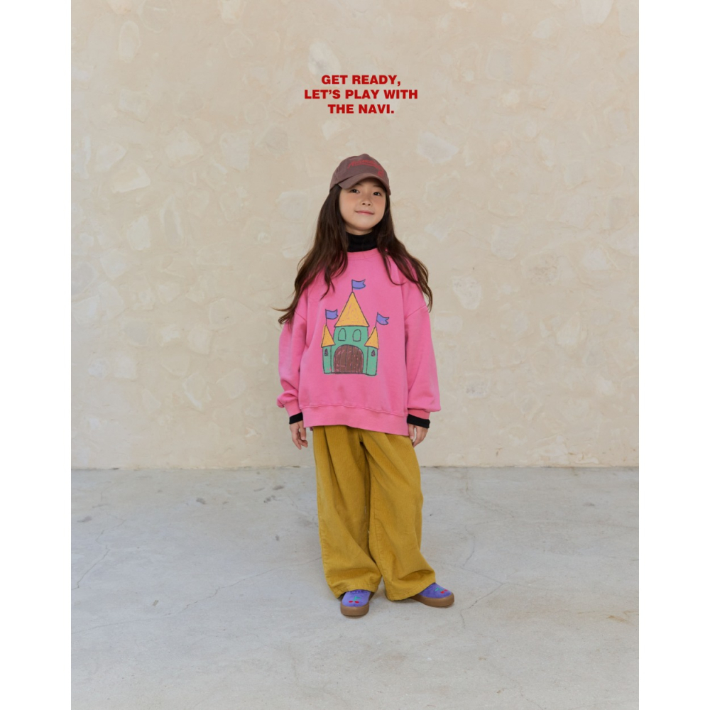 正韓童裝 NAVI/RAON 小孩心目中的城堡Tee-細節圖11