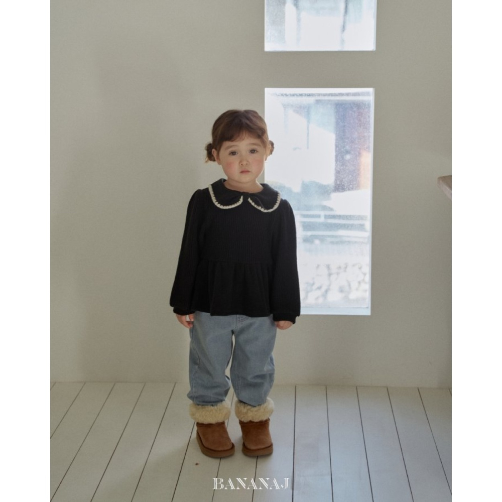 正韓童裝 ANANAJ 暖呼呼彈性鬆緊牛仔褲-細節圖8