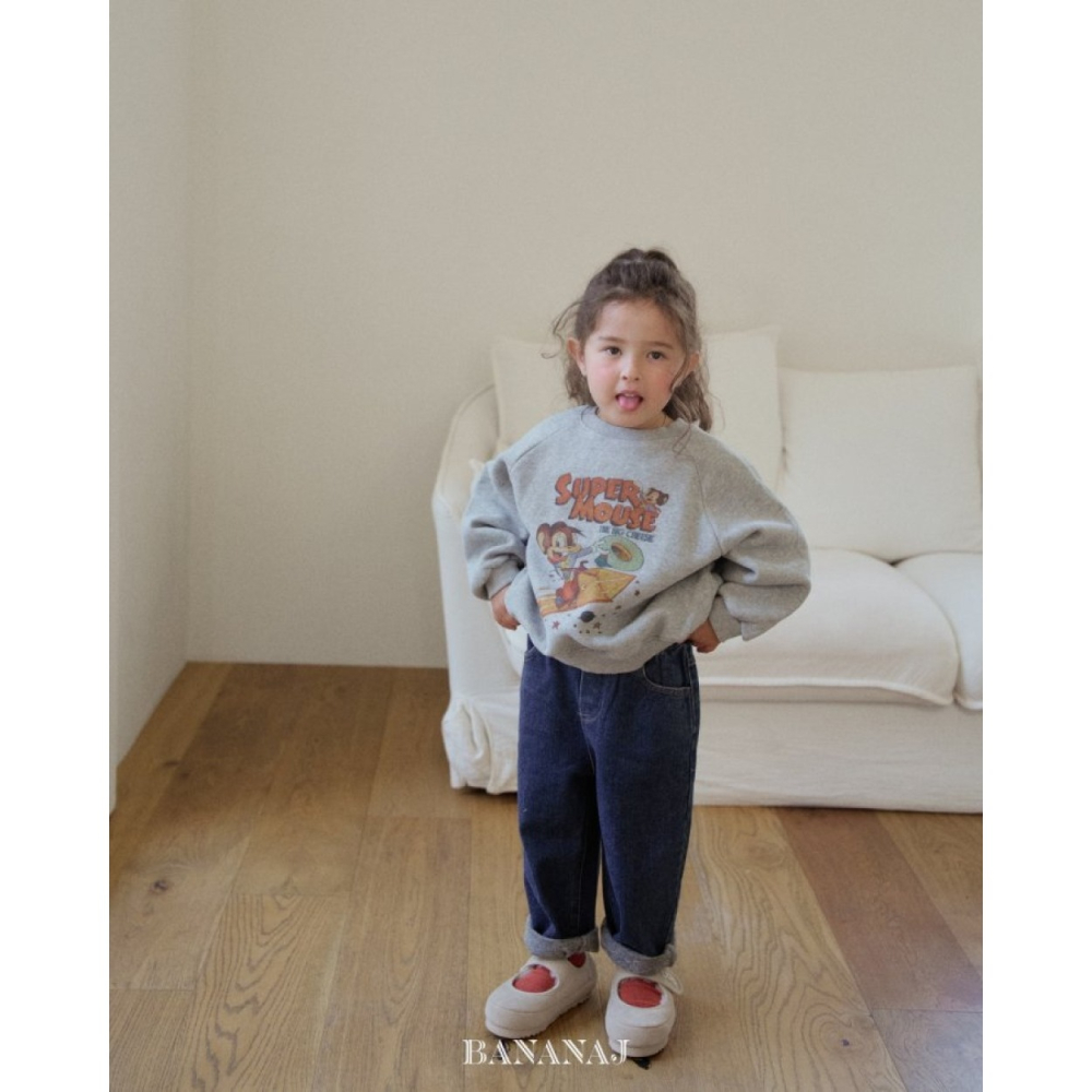 正韓童裝 ANANAJ 暖呼呼彈性鬆緊牛仔褲-細節圖10