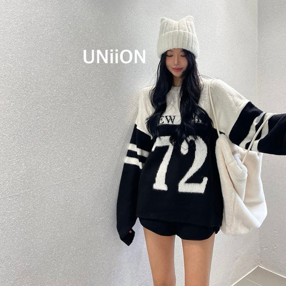 韓國女裝 UNI 貓耳朵針織毛線帽-細節圖4