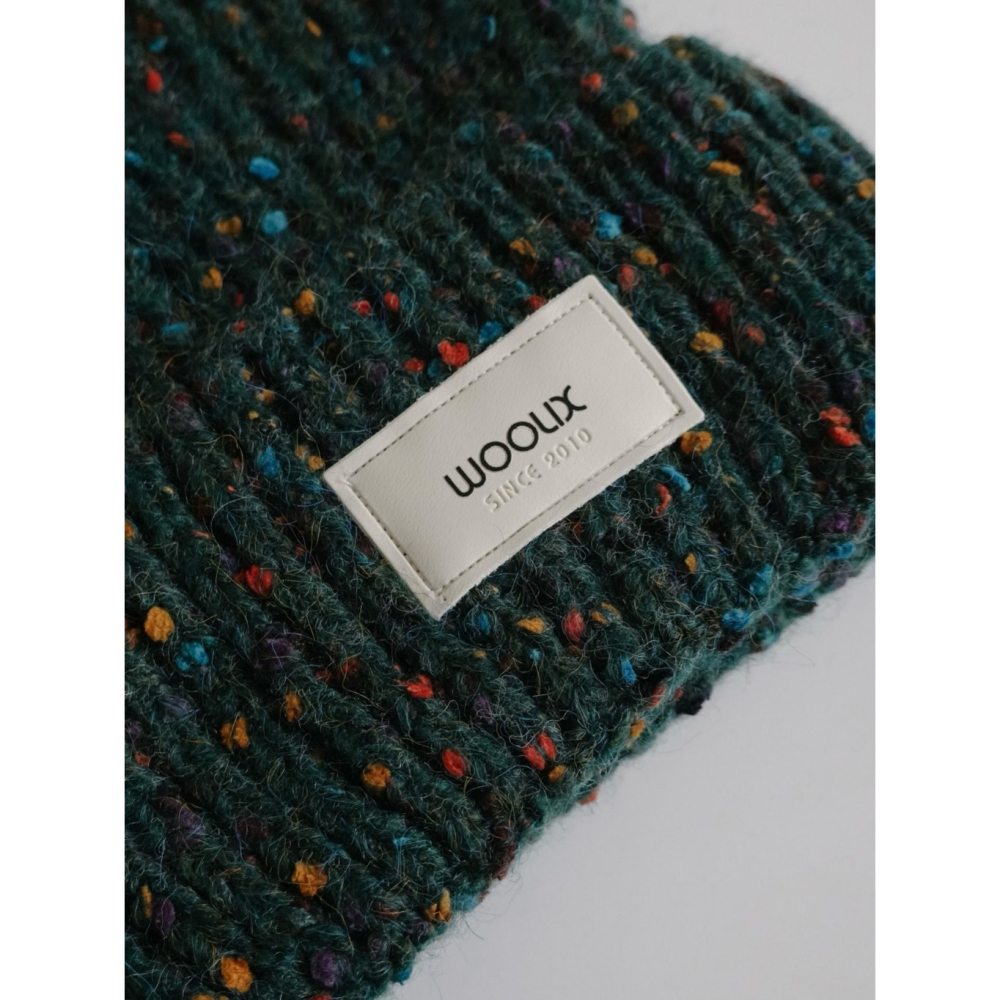 韓國女裝 UNI 羊毛混色毛線貓耳針織帽-細節圖10