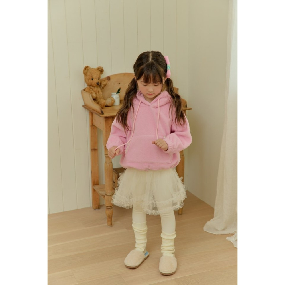 正韓童裝 MINIATURE 大兔耳朵連帽口袋T-細節圖7