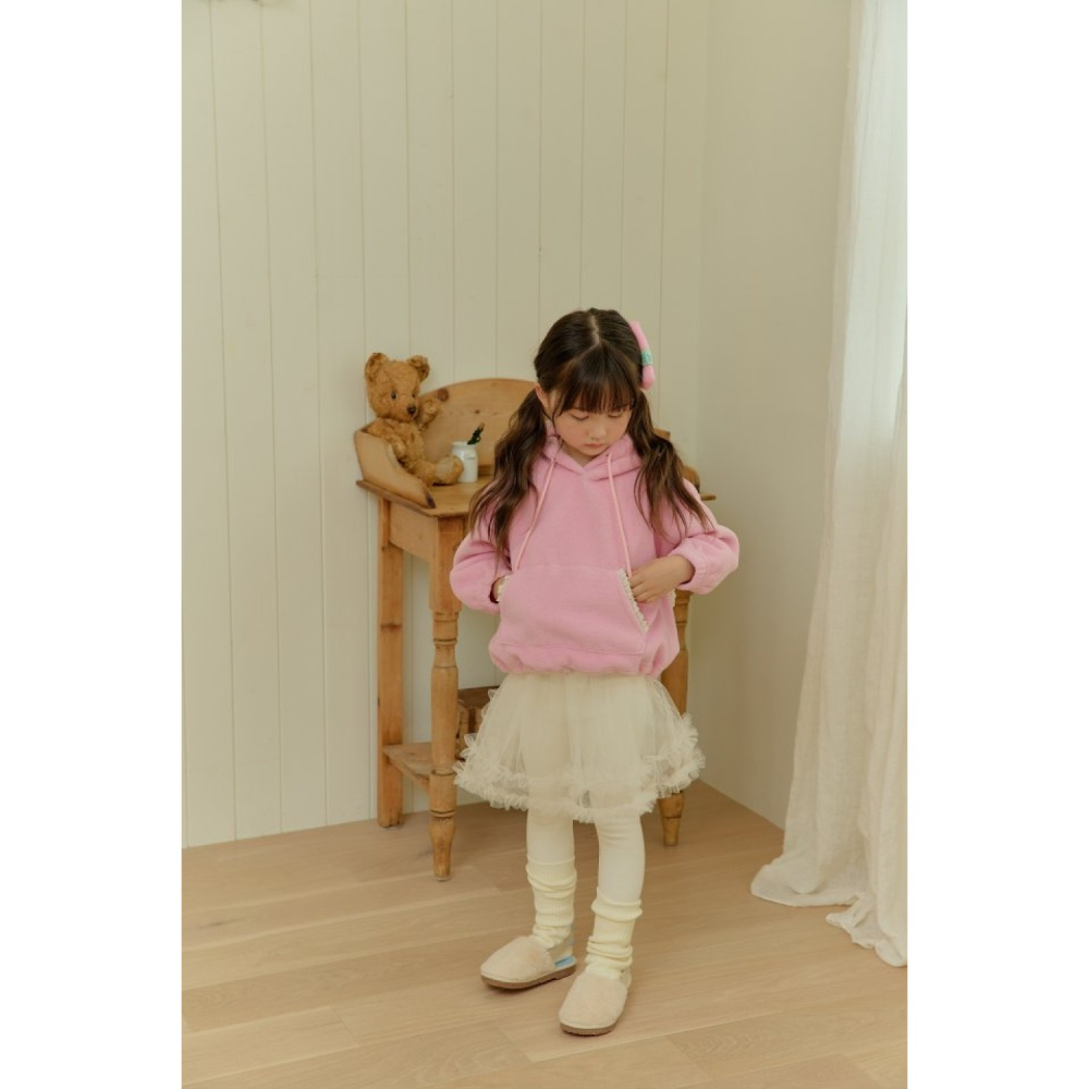 正韓童裝 MINIATURE 大兔耳朵連帽口袋T-細節圖9