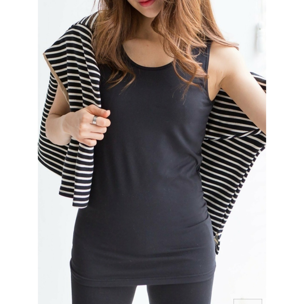 韓國女裝 EXTRA HEAT  彈力 恆溫發熱背心-細節圖9