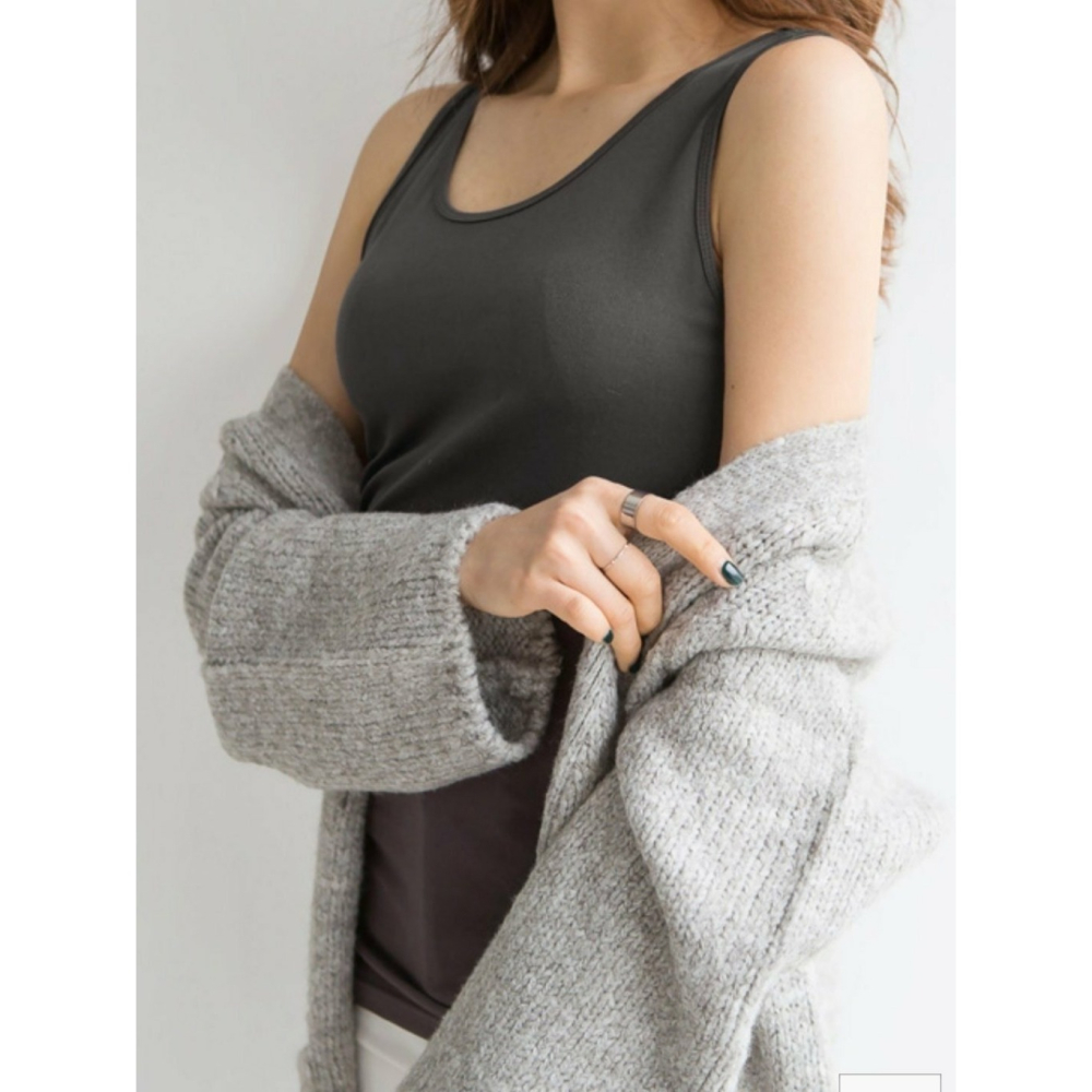 韓國女裝 EXTRA HEAT  彈力 恆溫發熱背心-細節圖10