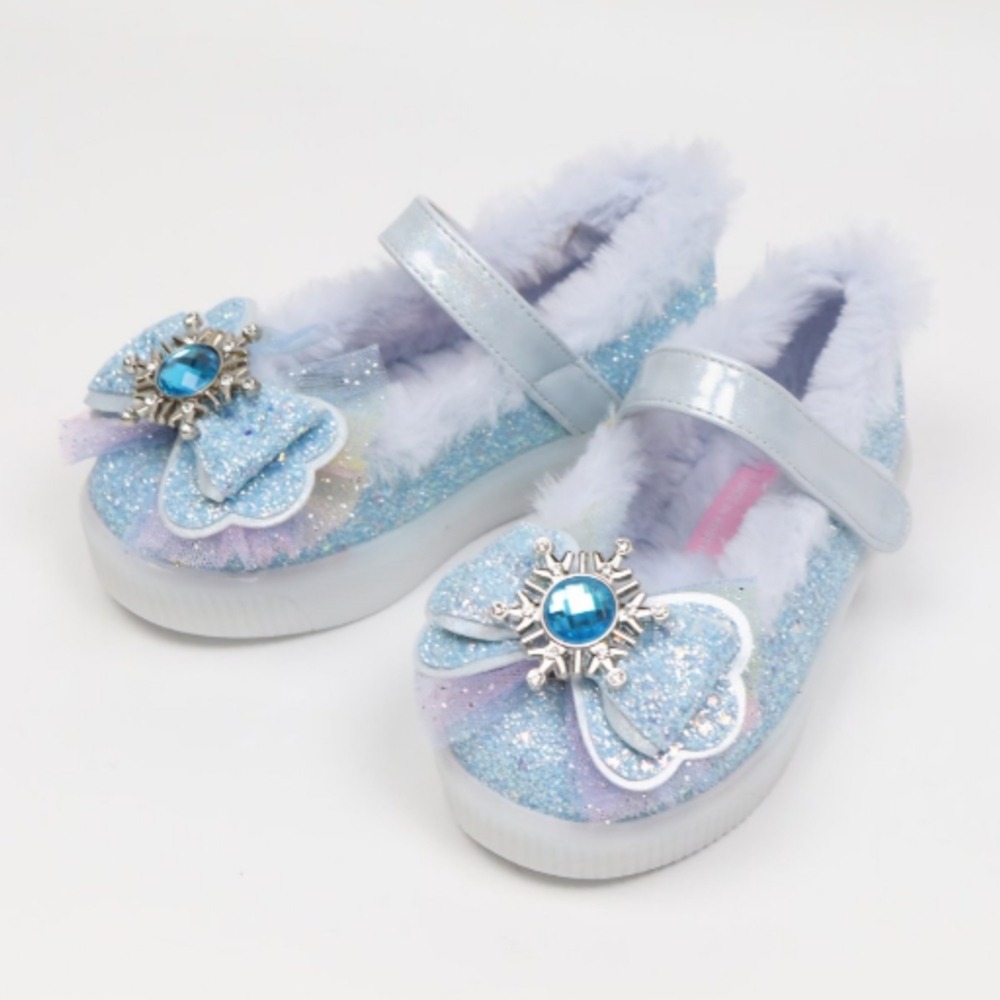 正韓童裝童鞋 IZ SHOES 公主寶石閃亮LED系列 三款屬於小公主的鞋-細節圖8