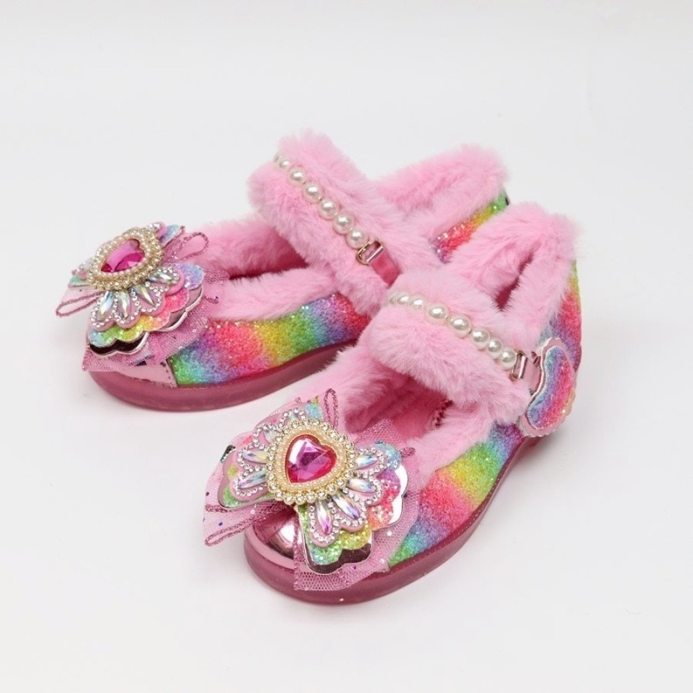 正韓童裝童鞋 IZ SHOES 公主寶石閃亮LED系列 三款屬於小公主的鞋-細節圖9