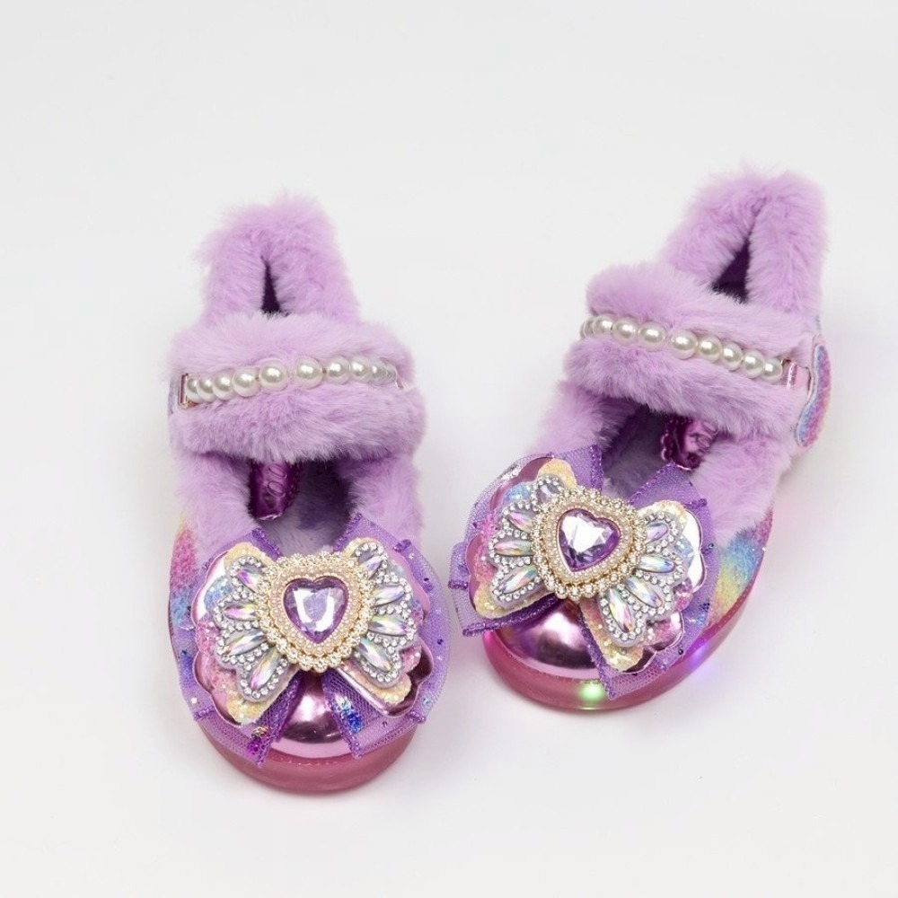 正韓童裝童鞋 IZ SHOES 公主寶石閃亮LED系列 三款屬於小公主的鞋-細節圖10