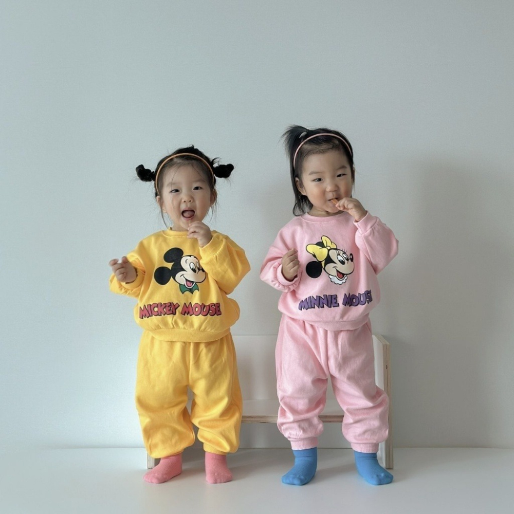 正韓童裝 Moran  6色迪士尼角色套裝-細節圖4