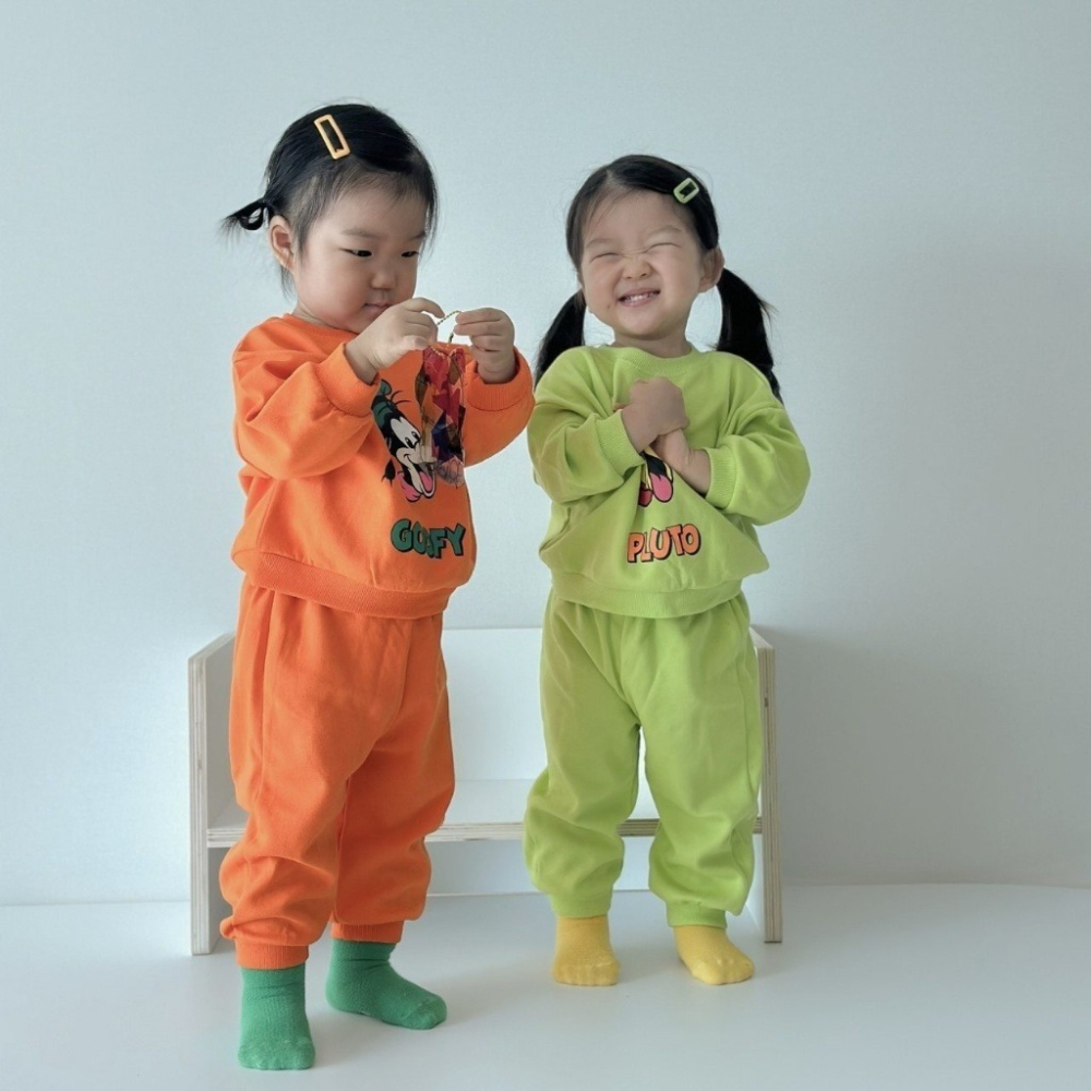 正韓童裝 Moran  6色迪士尼角色套裝-細節圖5