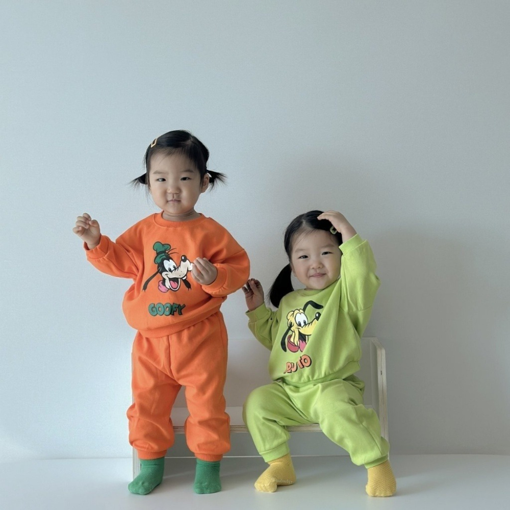 正韓童裝 Moran  6色迪士尼角色套裝-細節圖6