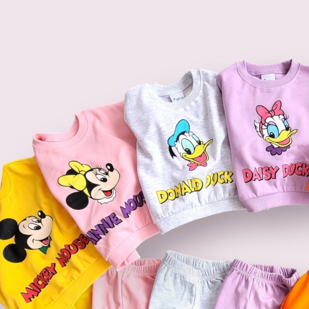 正韓童裝 Moran  6色迪士尼角色套裝-細節圖11