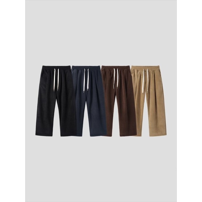 韓國男装女裝 Byhamel  保羅班丁休閒寬褲-細節圖2