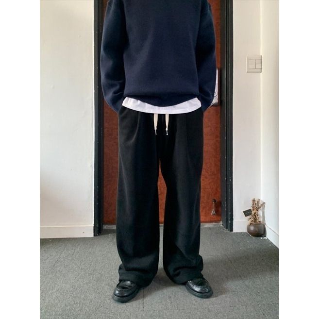 韓國男装女裝 Byhamel  保羅班丁休閒寬褲-細節圖4