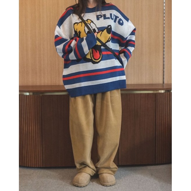 韓國男装女裝 Byhamel  保羅班丁休閒寬褲-細節圖7