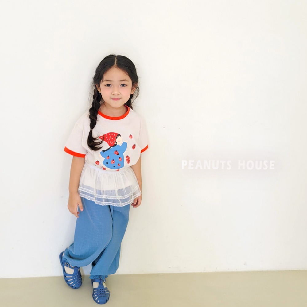 PEANUTS HOUSE 草莓紅帽女孩T-細節圖4