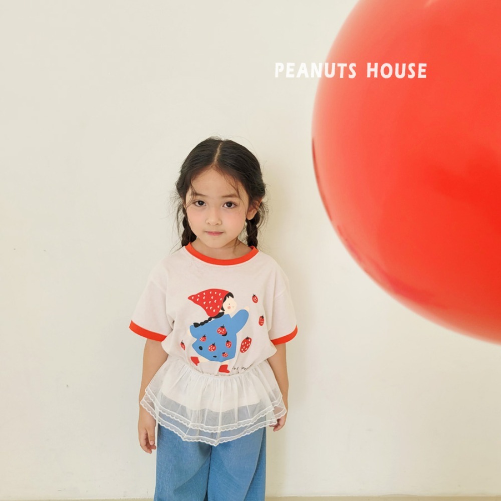 PEANUTS HOUSE 草莓紅帽女孩T-細節圖10