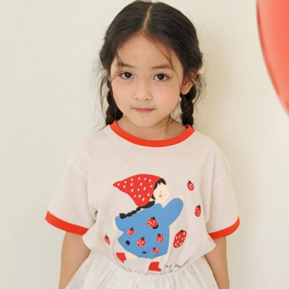 PEANUTS HOUSE 草莓紅帽女孩T-細節圖11