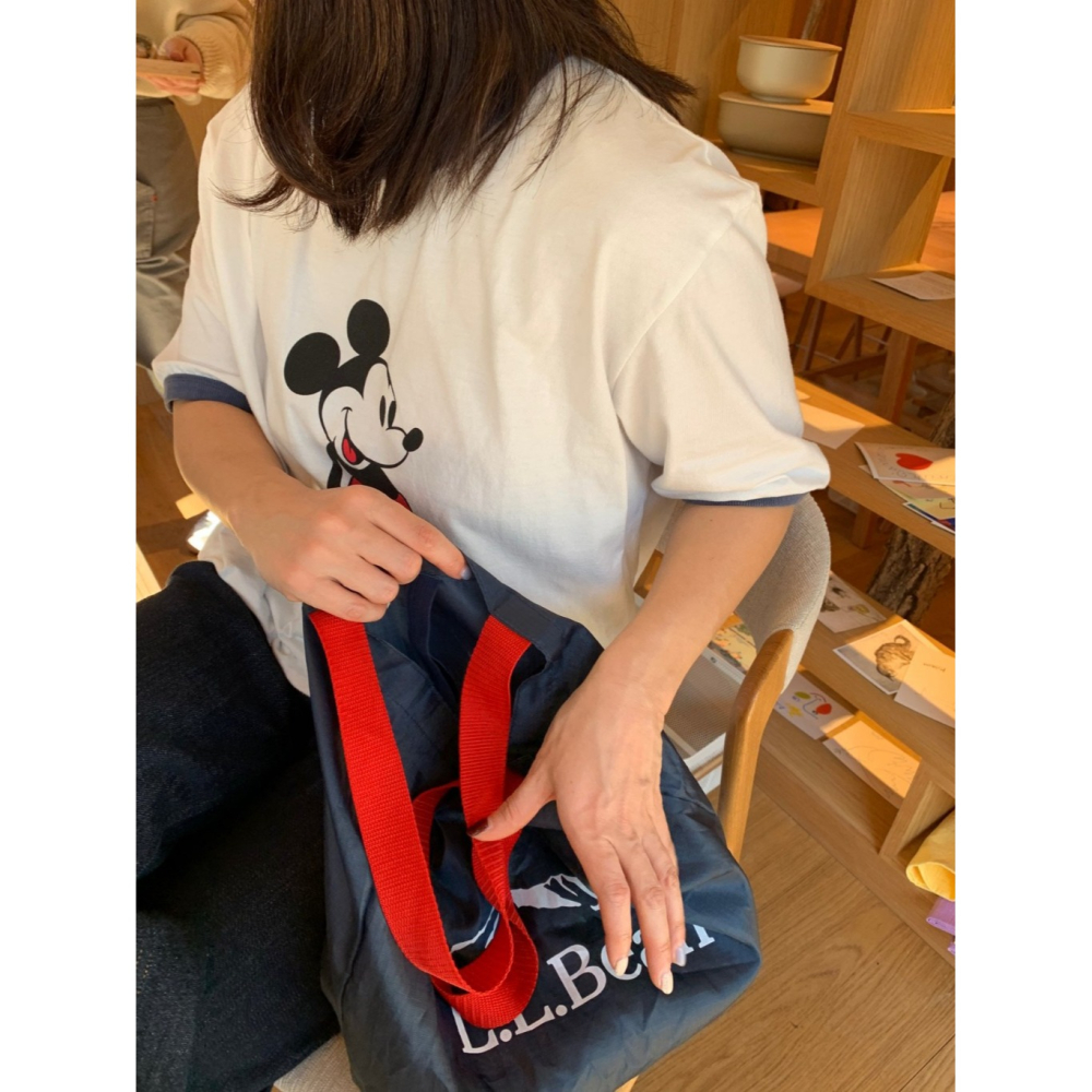 韓國女裝 4pi 可愛米奇印花上衣-細節圖2