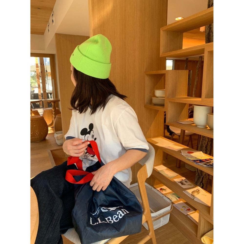 韓國女裝 4pi 可愛米奇印花上衣-細節圖3