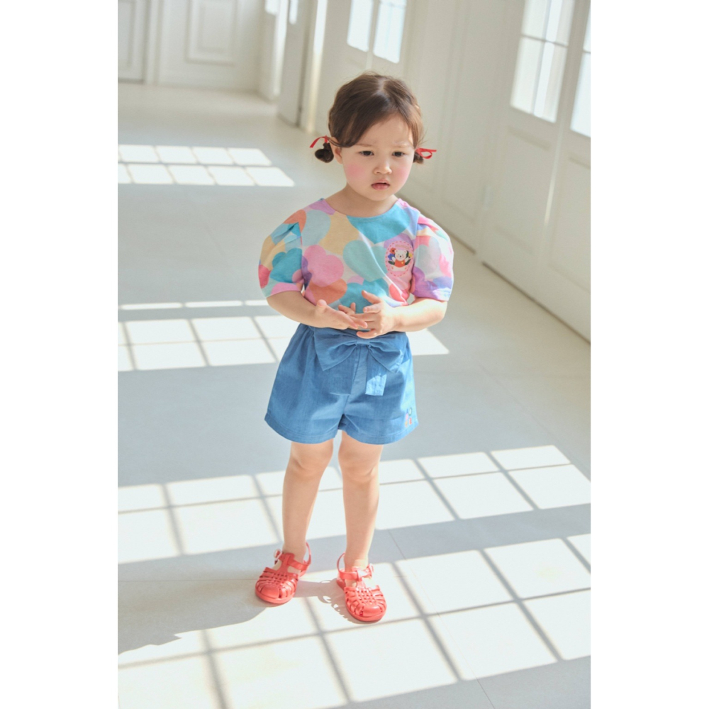 正韓童裝 Mimico 可愛蝴蝶結短褲-細節圖2