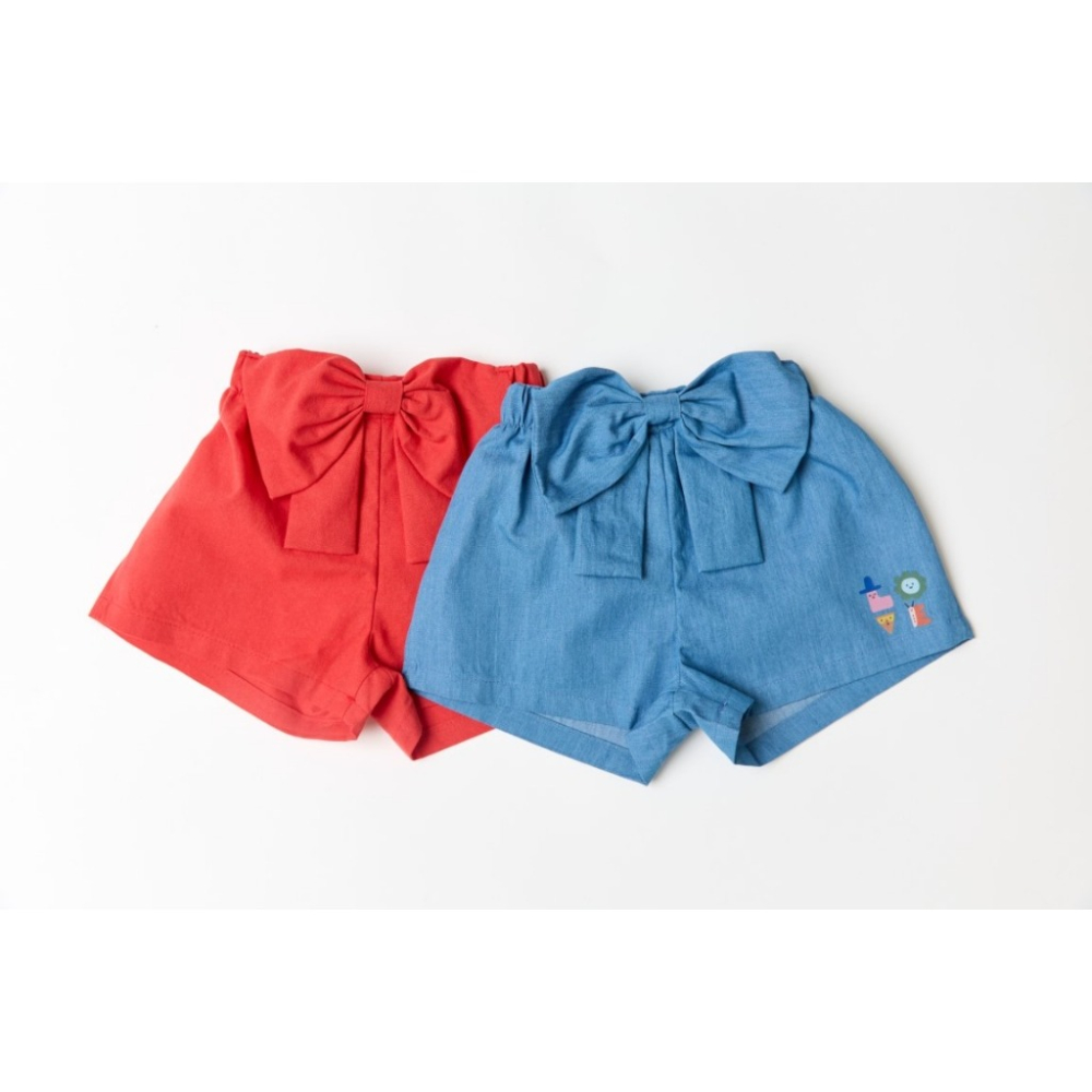 正韓童裝 Mimico 可愛蝴蝶結短褲-細節圖11