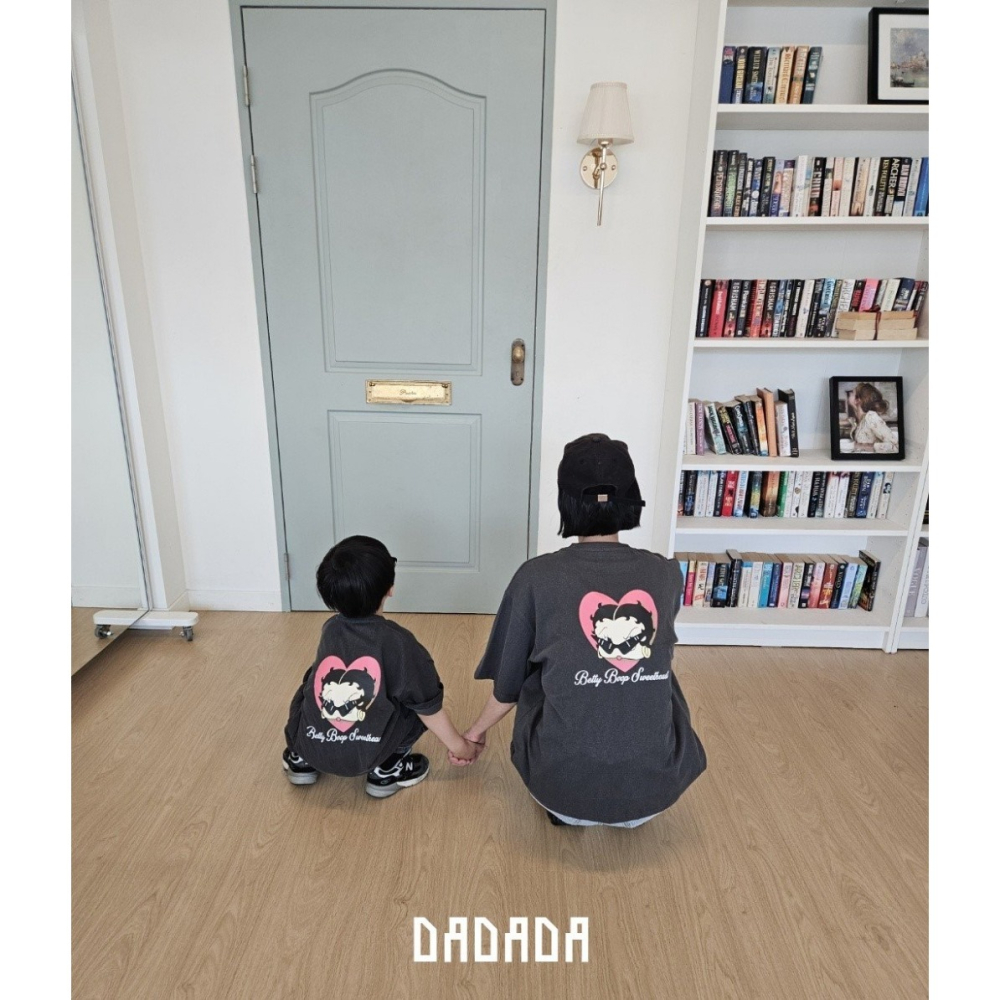韓國女裝 Dadada 大人小孩一起貝蒂一下 親子款-細節圖9